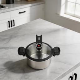 Druk slowcooker - Multicookerpot - Koken met meerdere functies - Antiaanbaklaag - 3.5 Liter - Zilverachtig zwart — thumbnail 2