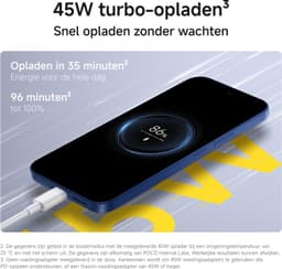 Xiaomi POCO C95 Pro - 8GB RAM - 256GB - Black - 7500mAh batterij met 45W turbo-opladen - Aangedreven door 45W turbo-opladen - Meeslepend 6.9" display — thumbnail 4