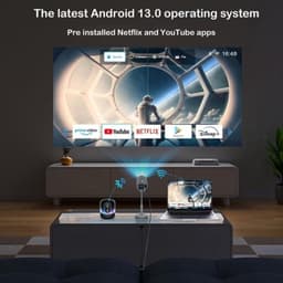Mini beamer - Wifi-projector - Bluetooth — thumbnail 2