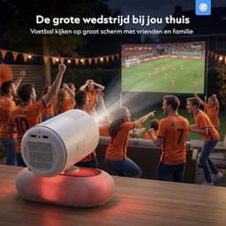Mini Projector met Full HD 1080p, WiFi en Bluetooth — thumbnail 2