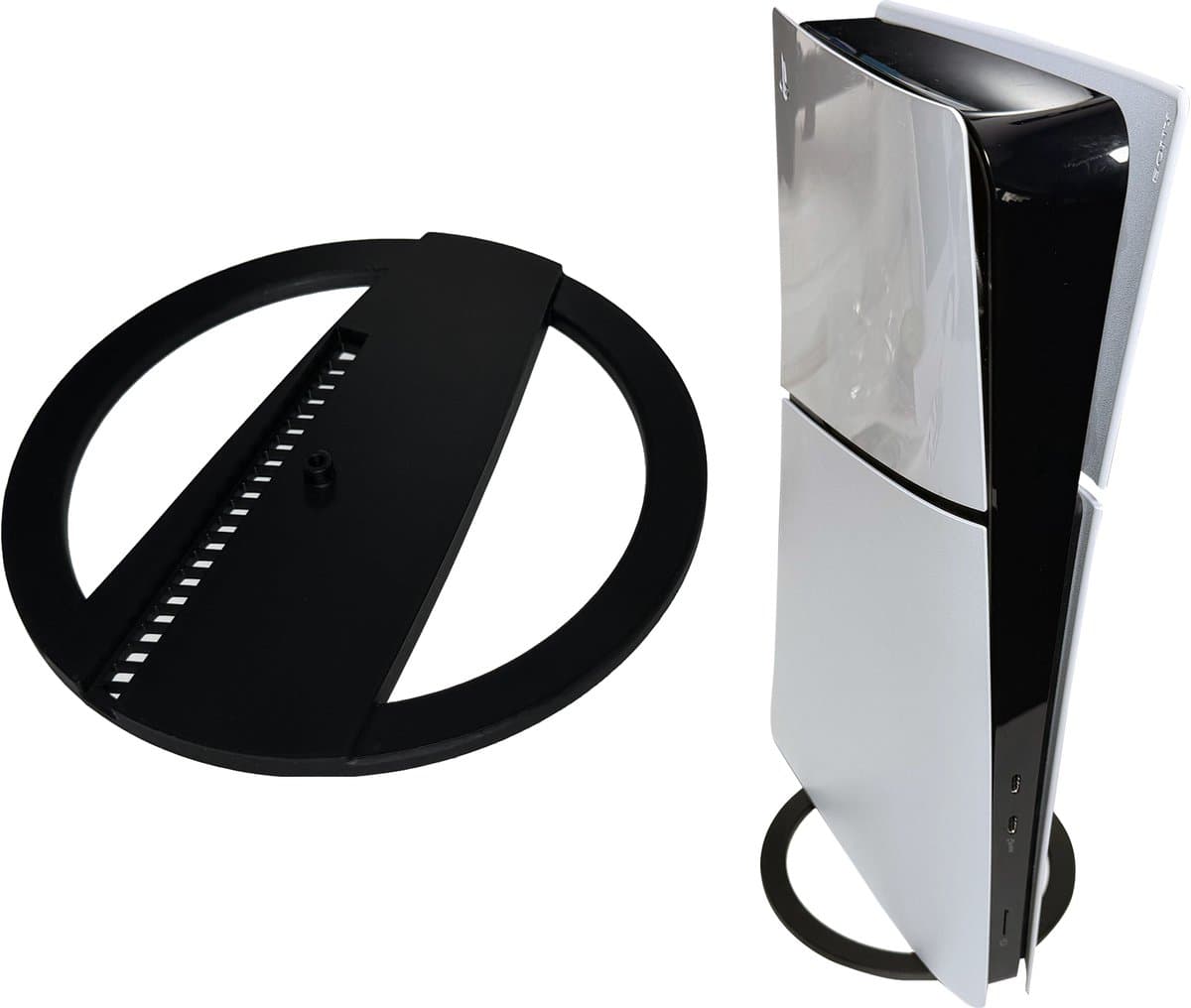 Playstation 5 Standaard - Zwart - Verticaal - Ps5 Standaard - Ps5 Stand - Playstation 5 Accesoires — afbeelding 1