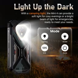 CUBOT KingKong MINI4 4G Smartphone,16GB+128GB-4,7"90Hz HD+ scherm-48MP Camera-4700mAh,Android15 — thumbnail 5