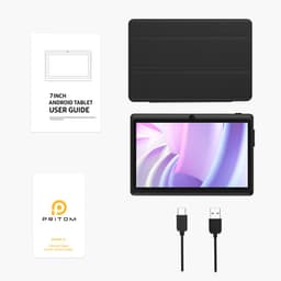 Tablet 7 Inch Zwart - Quad Core 1.5 GHz - 4 GB RAM - 32 GB Opslag - IPS Scherm - Android 13 - WiFi — thumbnail 5