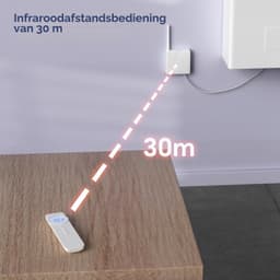 Wifi-thermostaat voor gasboiler, wekelijkse programmeerbare chronothermostaat, intelligente digitale thermostaat, werkt op batterijen, compatibel met Alexa en, -besturing — thumbnail 3