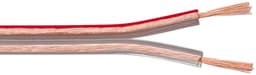 Goobay Luidsprekerkabel transparant, 25 m rol, doorsnede 2 x 2,5 mm² — thumbnail 1