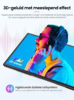 UPERFECT Draagbare monitor 21,5 inch 120 Hz gamingmonitor 1920 × 1080 FHD IPS USB-C & Mini-HDMI-poort met geïntegreerde standaard, tweede scherm voor laptop/telefoon/spelconsole, VESA-montage mogelijk — thumbnail 3