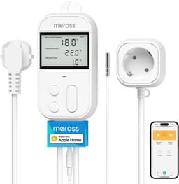 Temperatuurregelaar Smart thermostaat stopcontact voor Digital WLAN verwarmingsthermostaat stopcontact met sensor voor verwarming en koeling 16 A, 2,4 GHz — thumbnail 1