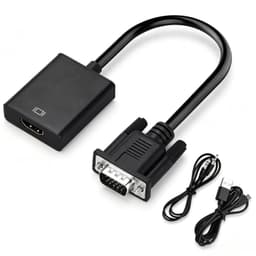 VGA naar HDMI Adapter 1080p met Audio Jack voor Oude PC Laptop en Beamer — thumbnail 1