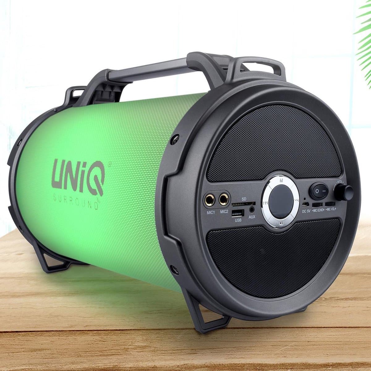 UNIQ Tune Bluetooth Speaker - Karaoke LED licht Show met verschillende kleuren — afbeelding 1
