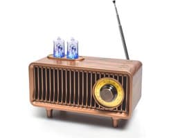 Retro Bluetooth Luidspreker Met FM-Radio, Draagbare Vintage Outdoor Speaker, TF-kaart/AUX/USB, MP3-Speler
