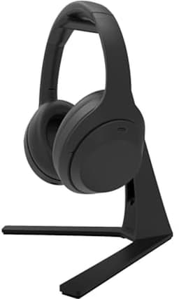 Universele Desktop Headphone en Headset Stand met Siliconen Padding en Adapter Houder - Zwart — thumbnail 1