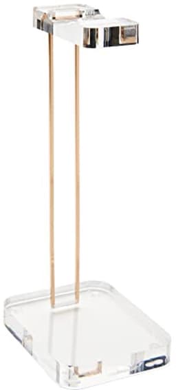 Acryl Hoofdtelefoon Stand met Gouden Hardware - Kantoor Accessoires — thumbnail 1