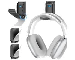 Universele Gaming Hoofdtelefoonhouder - Opvouwbaar en Wandbevestigbaar - Zwart - 2 Stuks