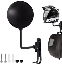 Wandmontage Helmhouder met 180 Graden Rotatie voor Motorhelmen en Fietshorloges — thumbnail 1