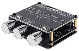 Bluetooth Digitale Versterker 2.0 Stereo Module met Hoge en Lage Bass Aanpassingen — thumbnail 1