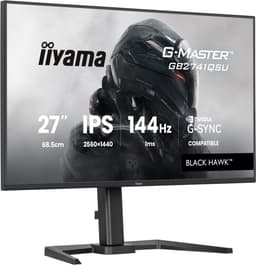 iiyama G-Master GB2741QSU-B1 Black Hawk - 27 inch - QHD - IPS - 144 Hz - Verstelbaar — thumbnail 7