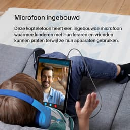 Koptelefoon kinderen met draad - Kinderkoptelefoon - Bedrade hoofdtelefoon - Veilig volume - School - Tablet - Laptop - Reizen - Muziek luisteren — thumbnail 4