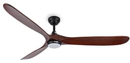Moderne plafondventilator 178 cm met dimbare LED-verlichting, afstandsbediening, app-compatibel en omkeerbare motor — thumbnail 3