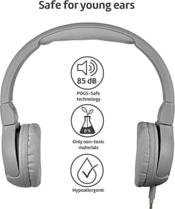 Koptelefoon kinderen met draad - Kinderkoptelefoon - Bedrade hoofdtelefoon - Veilig volume - School - Tablet - Laptop - Reizen - Muziek luisteren — thumbnail 2