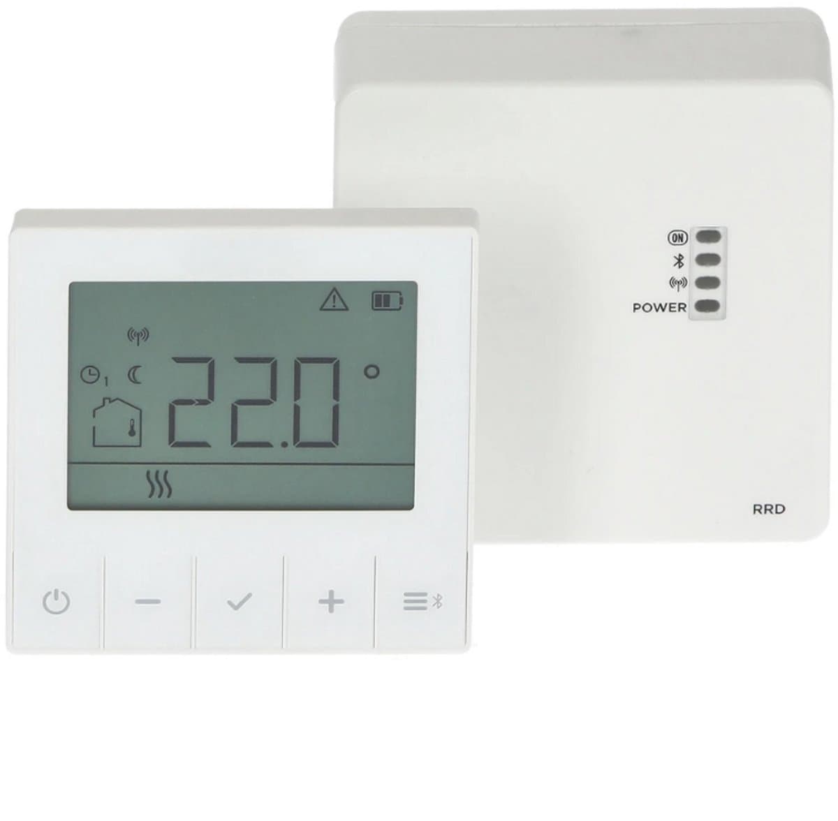 Silvertec - Draadloze kamerthermostaat - Bluetooth - Sneltoetsen — afbeelding 1