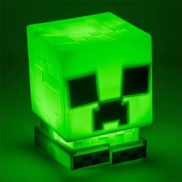 Minecraft Creeper Silicone SquishyGlo Nachtlamp – Officieel Gelicentieerd – Paladone — thumbnail 3