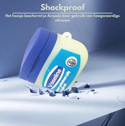 okido - Hoesje geschikt voor Airpods Pro 3 - Vaseline siliconen case voor Airpods - Case geschikt voor Apple AirPods Pro 3 - Airpods hoes — thumbnail 3