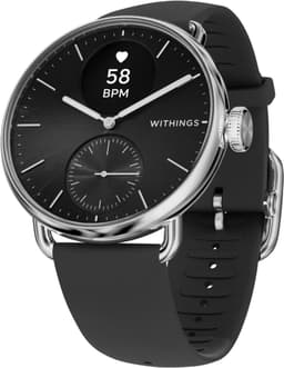 Withings ScanWatch 2 - 38 mm Hybride Smartwatch - ECG, AFib Detectie, SpO₂ Meter, Hartslagmeter, Slaaptracker, Menstruatiecyclus Tracking, 24/7 Temperatuurmeting, 35 Dagen Batterij, Saffierglas, 5 ATM Waterdicht — thumbnail 1