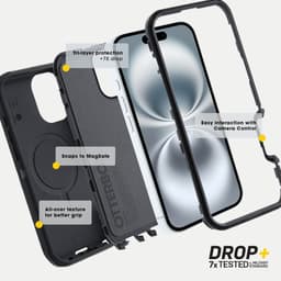 OtterBox Defender Pro for MagSafe mobiele telefoon behuizingen 15,5 cm (6.1") Hoes Zwart — thumbnail 2