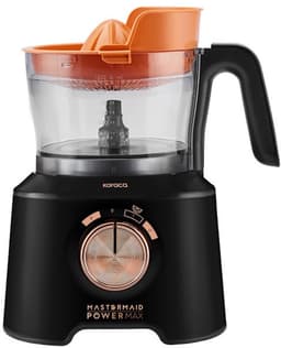 Karaca Mastermaid Power Max 11-in-1 Voedselprocessor 2500W – 1,5L Kom – Blender 1L – Citruspers – Koffiemolen – Mat Zwart Koper — thumbnail 5