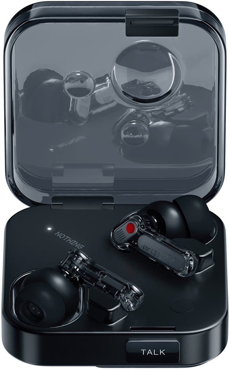 Nothing Ear (3) Headset Draadloos In-ear Oproepen/muziek USB Type-C Bluetooth Zwart — afbeelding 1