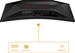 AOC G4 C27G42E - Full HD Curved Gaming Monitor - 180hz - 0.5ms - 27 inch — thumbnail 6