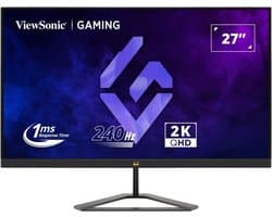 Viewsonic VX Series VX2758A-2K-PRO-3 computer monitor 68,6 cm (27") 2560 x 1440 Pixels Quad HD LED Zwart