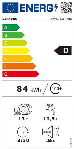 Samsung Inbouw Vaatwasser DW60A6082BB - Auto Open Drogen - Hygiëne Care — thumbnail 3