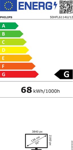 Philips 50HFL6114U/12 tv 127 cm (50") 4K Ultra HD Smart TV Wifi Zilver 350 cd/m² — thumbnail 2