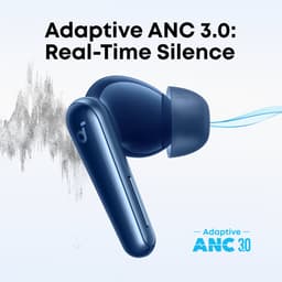 soundcore Liberty 5 by Anker, draadloze oordoppen met noise-cancelling, 2x sterkere stemonderdrukking, realtime adaptieve noise canceling, snelladen, Dolby Audio, heldere gesprekken met 6 microfoons en AI, lange batterijduur — thumbnail 12
