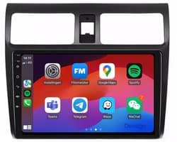 CarPlay autoradio geschikt voor Suzuki Swift | 2004 t/m 2010 | Android 13 | Draadloos Apple CarPlay & Android Auto | 2GB + 32GB | QuadCore processor | Denago DNG-A04 | 2025 model | 2004 2005 2006 2007 2008 2009 2010 | Bluetooth & Wifi