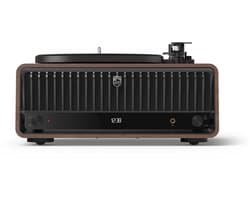 PHILIPS CENTURY RANGE - The Tina - TAV9000D - All in One Platenspeler - Retro design, modern geluid - 2 snelheden - DAB+ / FM radio - Bluetooth - 240 W