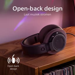 PHILIPS CENTURY RANGE - The Freddie - SHP9500CY/00 HiFi stereo hoofdtelefoon - over ear - 50mm neodymium drivers - 3 meter kabel - open klankkast - duurzame stalen lichtgewicht hoofdband - Bruin/Zwart — thumbnail 5