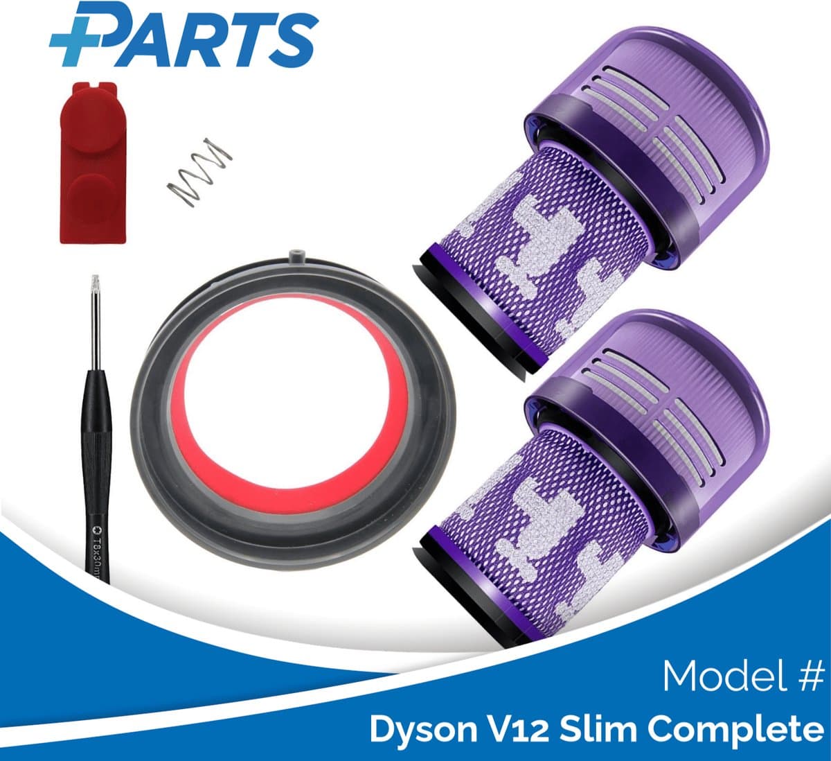 Dyson V12 Slim Complete Onderhoudsset (Plus.Parts® alternatief voor 971517-01) — afbeelding 1