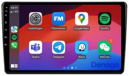 CarPlay autoradio geschikt voor Citroën C3 | 2002 t/m 2010 | Android 16 | Draadloos Apple CarPlay & Android Auto | 2GB + 32GB | QuadCore processor | Denago DNG-A224 | 2025 model | 2002 2003 2004 2005 2006 2007 2008 2009 2010 | Bluetooth & Wifi — thumbnail 1
