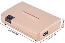 RF to HDMI Converter, Standard Analog TV Receiver Adapter with Remote Control (EU Plug) — thumbnail 3