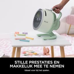 Krachtige Draadloze Misting Ventilator voor Binnen en Buiten - Compact, Stil en Duurzaam — thumbnail 3