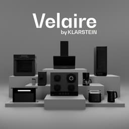 Klarstein Magnetron Velaire inbouwmagnetron met grill – 25 l, 850 W & 1200 W grill, 8 programma's, touchbediening, roestvrij staal, inbouwmagnetron, zwart - 25L - voor Keuken - Timer - RVS - Aluminium glas Display - Microwave — thumbnail 4