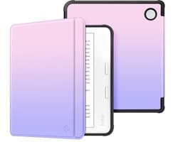 Slim Light TPU Beschermhoes voor 7 inch E-reader met Auto Wake Up/Sleep - Fantasy Shadows