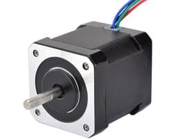 3D printer reserveonderdelen - 3D Printer Nozzles - Nema 17 Bipolaire Stappenmotor 2A 59Ncm, 48mm Lichaam, 1m Draad, Geschikt voor 3D Printers/CNC