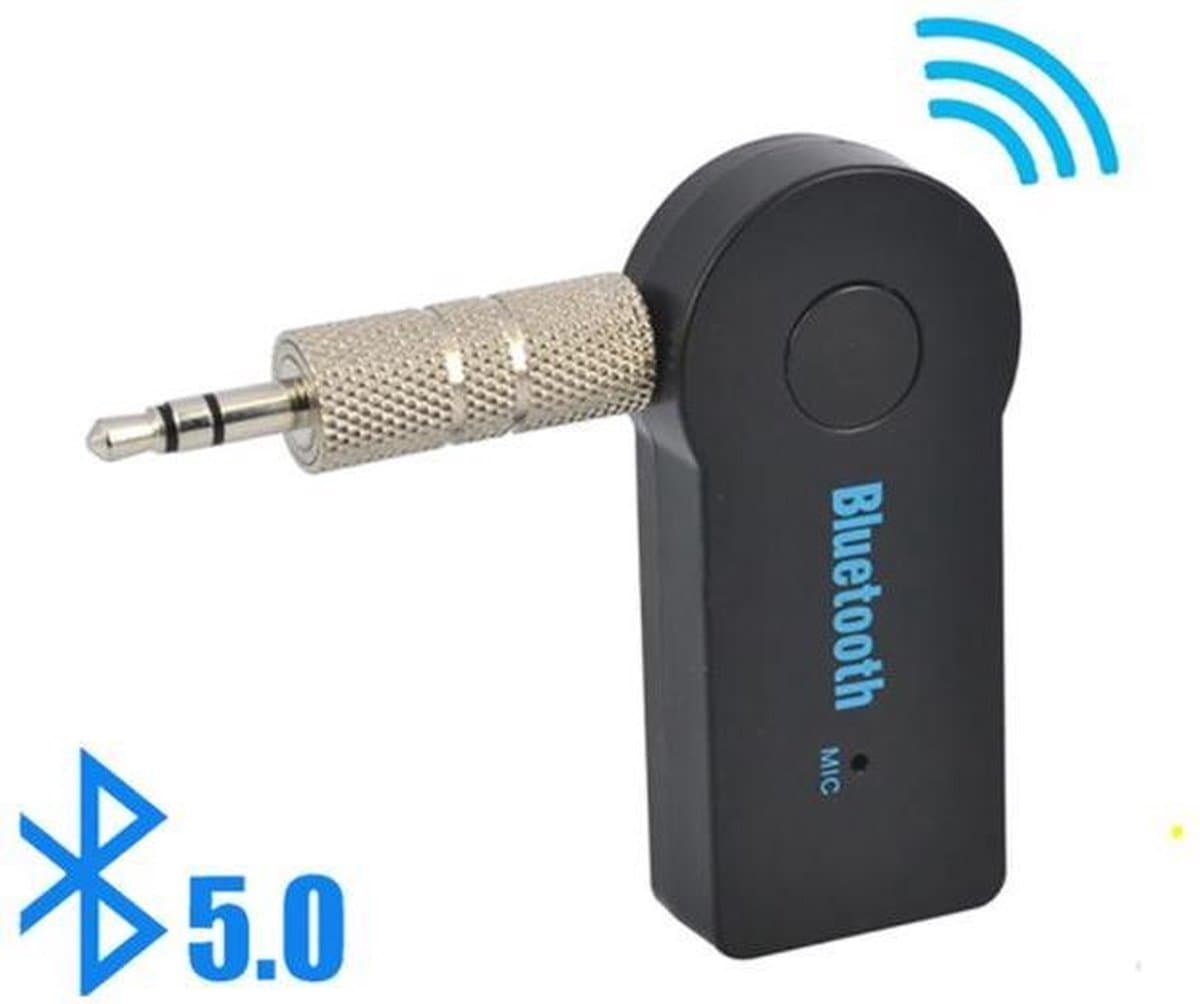2 In 1 Draadloze Bluetooth 5.0 Ontvanger Adapter 3.5Mm Jack Voor Auto Muziek Audio Aux A2dp Hoofdtelefoon Reciever handsfree — afbeelding 1