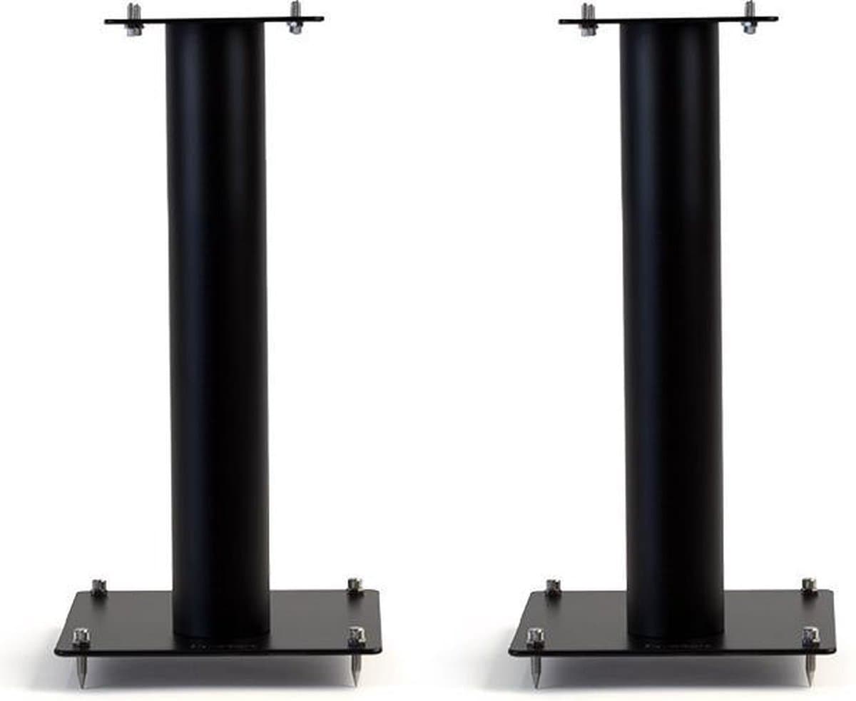 Norstone Stylum 1 Speaker Stand - Mat Zwart - 2 Stuks — afbeelding 1