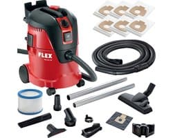 FLEX VCE26 L MC Schuurstofzuiger 1250 Watt - 25 liter - Klasse L + accessoires