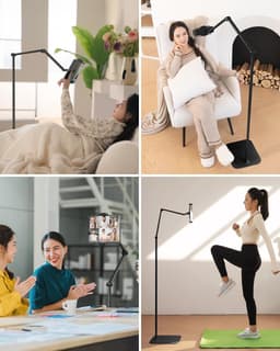 Verstelbare Tabletstandaard voor Mobiele Telefoons en Tablets van 4,7 - 13 Inch — thumbnail 2