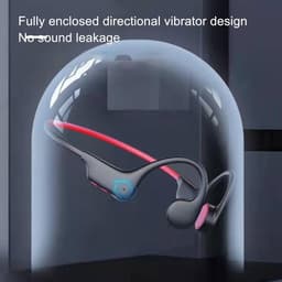 Open Ear Sport Koptelefoon - Bluetooth 5.3 - Draadloze Ip68 Waterdichte Koptelefoon - Multifunctionele - 16G Intern Geheugen - Hardloop Koptelefoon - Stereo Bone Conductie Koptelefoon met Microfoon . — thumbnail 2